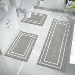 3-Piece Bath Rug Set