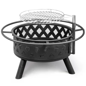 30" Metal Fire Pit
